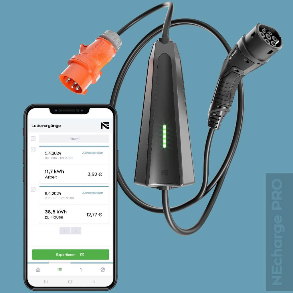 NEcharge One Mobile Ladestation